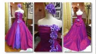 茨城県水戸市のオーダードレス専門アトリエウェディングマリアのカラードレスです。新郎、新婦、お母様とみんなで紡いだ貴重なドレス製作の記録です。