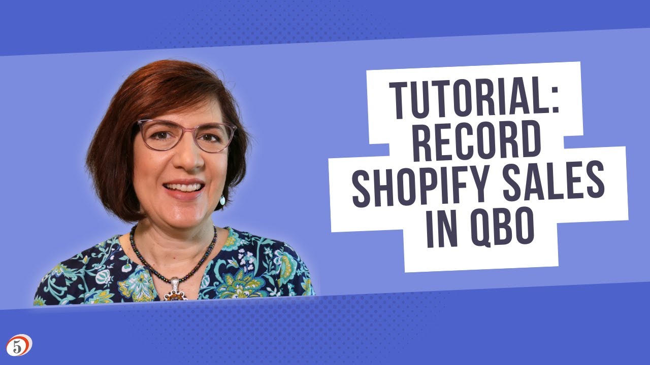 How to record Shopify sales in QuickBooks Online - step by step - YouTube