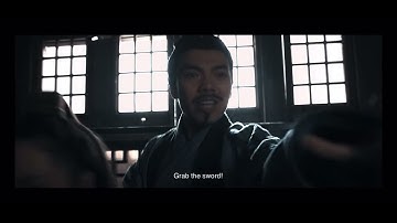 The emperor’s Sword fight scene
