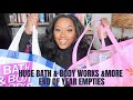 Huge Bath & Body Works End Of Year Empties + More!