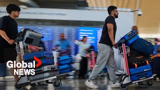 Patience running out for Air Canada customers as strike marches on