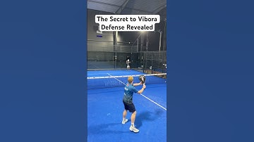 𝐓𝐡𝐞 𝐒𝐞𝐜𝐫𝐞𝐭 𝐭𝐨 𝐕𝐢𝐛𝐨𝐫𝐚 𝐃𝐞𝐟𝐞𝐧𝐬𝐞 𝐑𝐞𝐯𝐞𝐚𝐥𝐞𝐝 ✅🎾 #padel #tips
