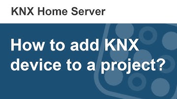 How to add KNX device to a project in i3 KNX?