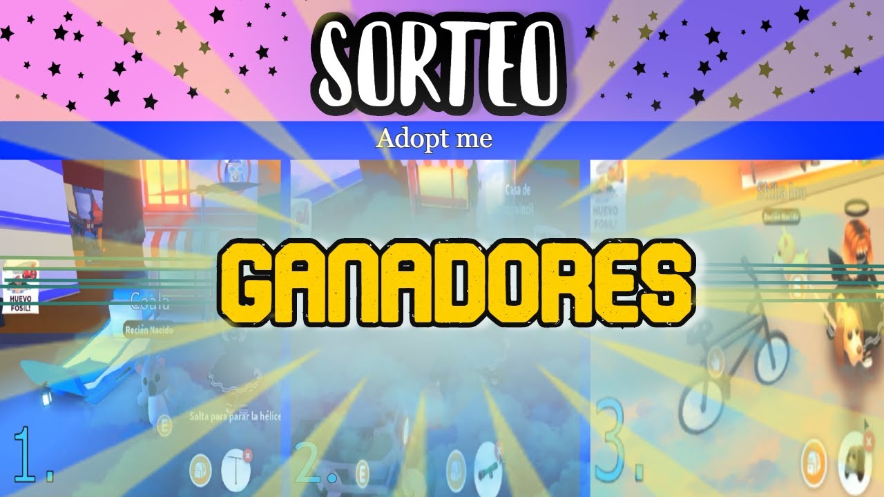 Ganadores Del Sorteo De Adopt Me En Directo Youtube - gnadores del sorteo de los 500 robux d youtube