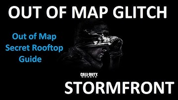 Call Of Duty Ghosts Multiplayer How to Get out of the Map on Stormfront Secret Hidden Rooftop