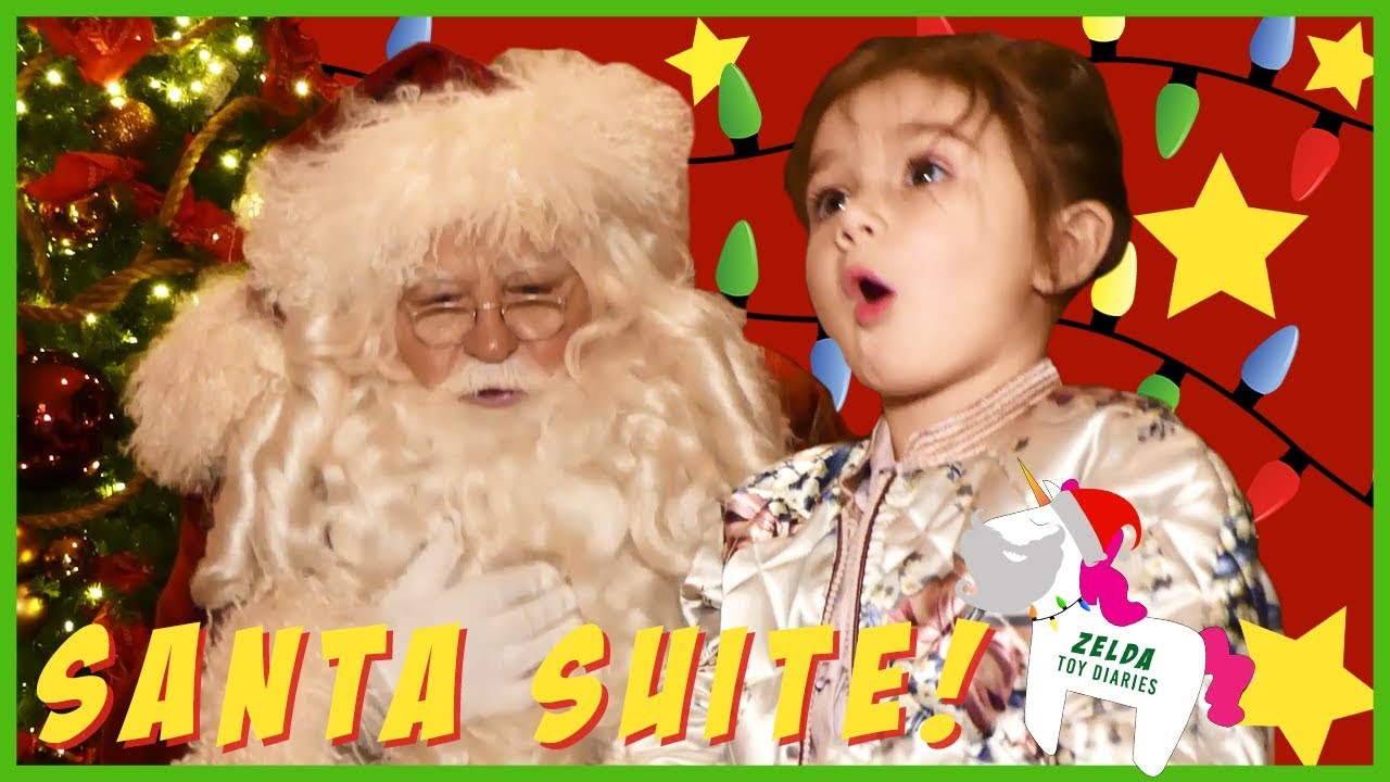 Zelda's Magical Visit With Santa Claus In The Swissotel Santa Suite  | Christmas |