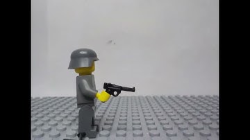 Trying different types of Muzzle Flashes in a Lego Stop Motion