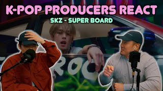 Musicians react & review ♡ SKZ - Super Board (MV)