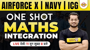 Airforce / Navy / ICG Maths Marathon | One Shot Revision | Maths Integration |Math By Vivek Rai Sir