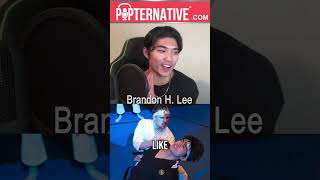 Brandon H. Lee reflects on #cobrakai #cobrakaiseason6 #brandonhlee #shorts