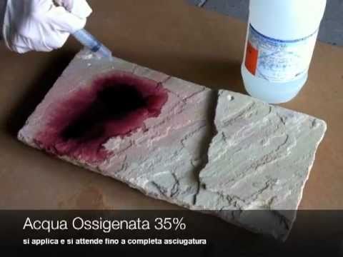 Marmo: come pulire le macchie sulle pietre con acqua ossigenata ... Pulire la pietra