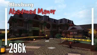 Haunted House SpeedBuild | ROBLOX Bloxburg | 296k