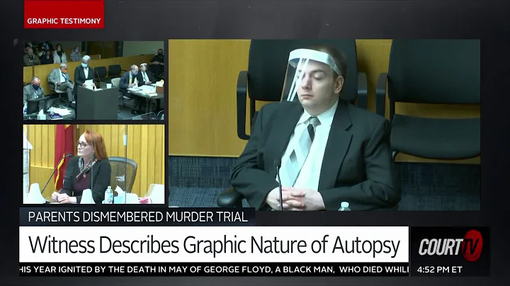 A medical examiner described the grisly details of...
