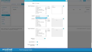 Port Forwards Rules | Firewall | Smoothwall