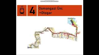 Eskişehir Tramvay - Osmangazi Üni Otogar Hattı (Anons/Yıl 2013 Yılları)