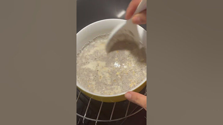 Overnight microwave Biscoff/oats/chia Bowl!!