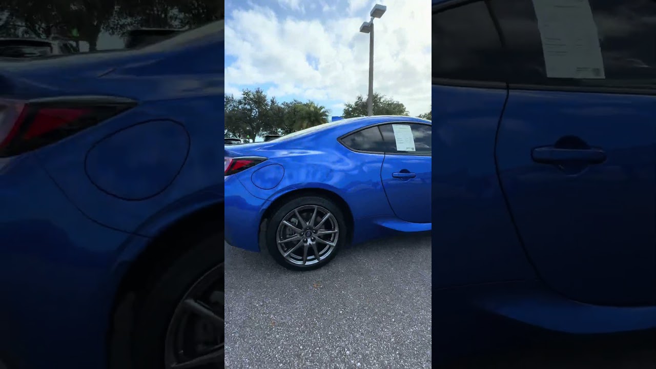 Certified Pre-Owned 2022 Subaru BRZ Premium - Blue
