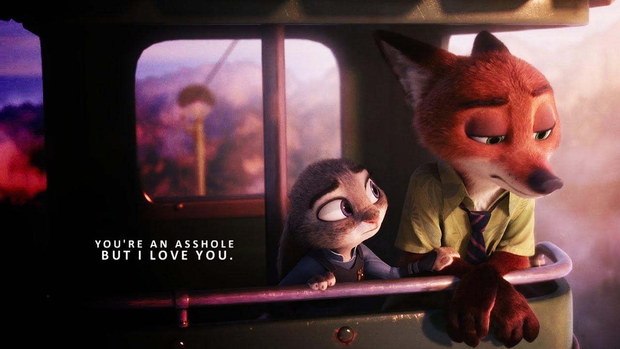 You Re An Asshole But I Love You Nick And Judy Youtube