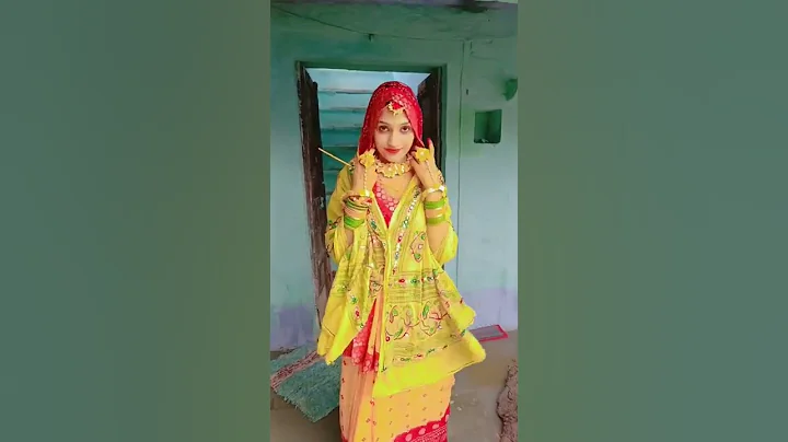 Haldi Lagao Re Tel Chadao Re..❣️❣️#wedding #villagelife #viralvideo #haldiceremony #blessings
