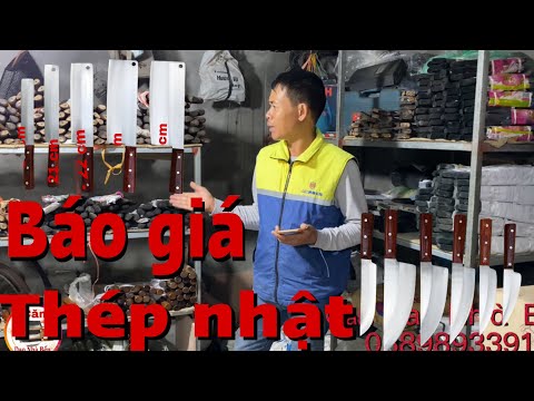 Dao thép nhật,