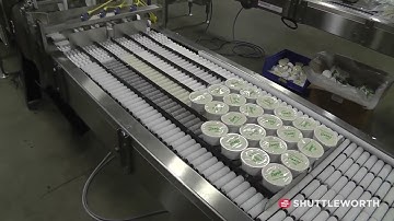 Shuttleworth Multi-Lane Accumulating and Buffering a Variety of Products | ProPac.com