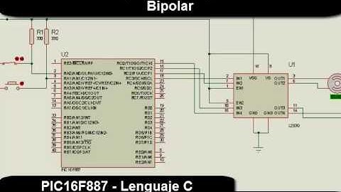 PIC16F887 - Control de Giro y Encendido para un Motor DC Bipolar