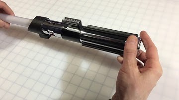 Darth Vader MPP Lightsaber Unpacking and Operation