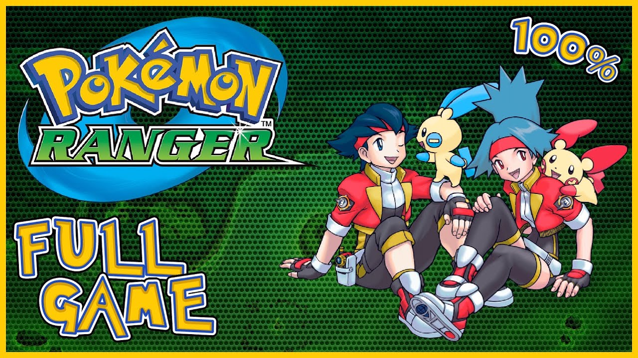 Pokémon Ranger (Nintendo DS) - Full Game HD Walkthrough - No Commentary -  YouTube