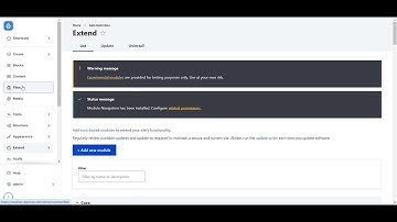 New Navigation Sidebar in Drupal 10.3 (Experimental)  | Drupal 10
