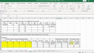 Подробный расчет таблицы нагрузок для курсового проекта по предмету Электроснабжение предприятий