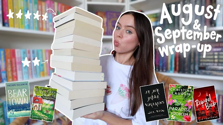 let's talk about the 19 books I read in august + september! 📚 *monthly reading wrap-up! ⭐️