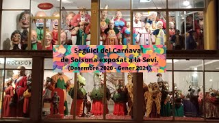 Exposició del seguici del Carnaval de Solsona a la Sevi (Desembre 2020 - Gener 2021)