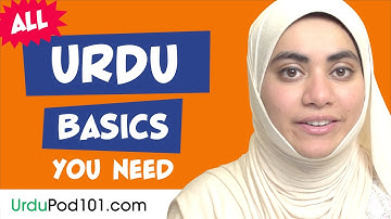 Learn Urdu Today - ALL the Urdu Basics for Absolute Beginners