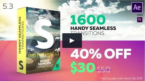 1600 Handy Seamless Transitions!!