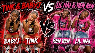 TINK & BABYJ 🆚 LIL NAI & REN REN 🔥 | 2V2 BATTLE ROYALE | WHO TAKES THE WIN?! 🏆