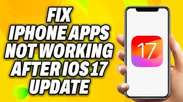 How To Fix iPhone Apps Not Working after iOS 17 Update (2025) - Quick Fix