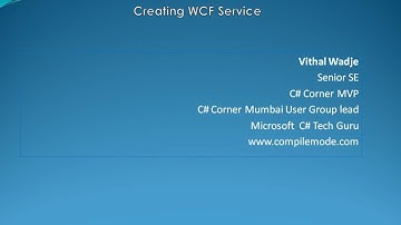 Creating WCF Service Step By Step