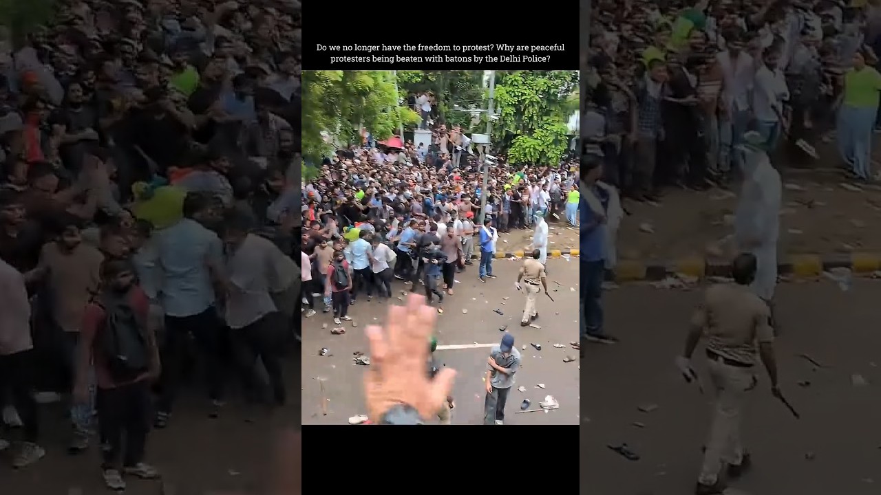 Do we no longer have the freedom to protest? #shorts
