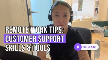 How to get a remote job with no experience, work from home, customer support
