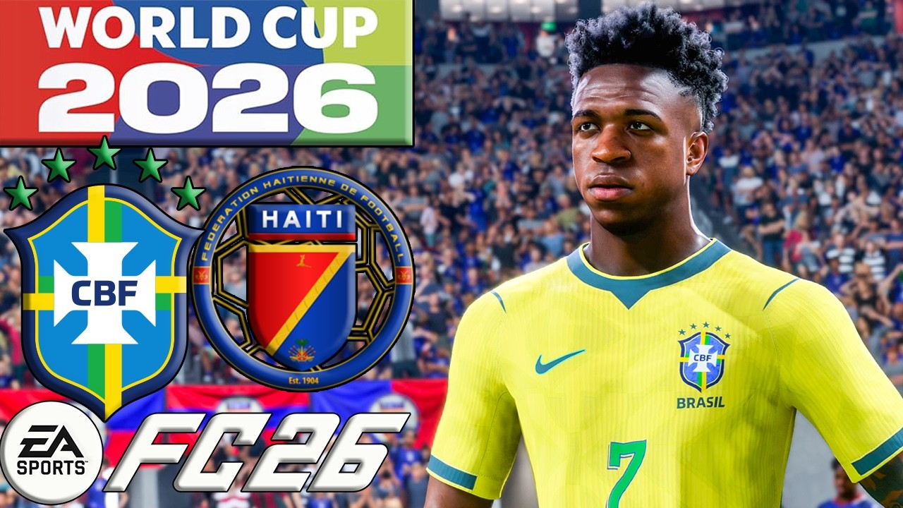 Brésil vs Haïti | Coupe du Monde 2026 | 19 Juin 2026 | FC 26