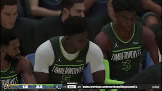 NBA 2K24 (Next Gen) - (WC Semifinals) Denver Nuggets vs Minnesota Timberwolves Game 6
