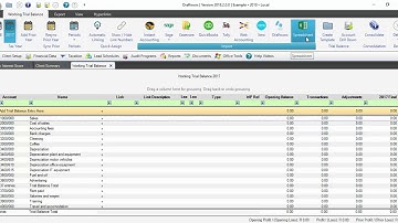 Quick video: How to add your prior year working trial balance in Draftworx