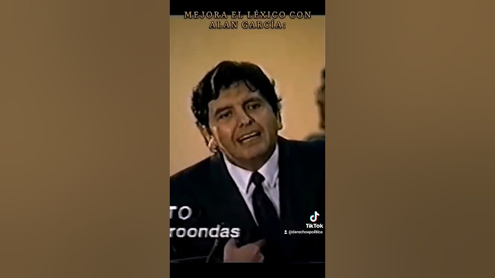 Alan García da cátedra de oratoria 🇵🇪 #viral #parati #alan #alangarcía #presidente #peru #politica