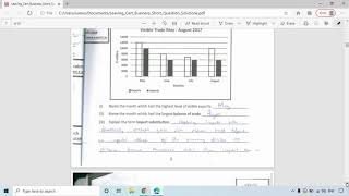 2018 Leaving Cert Business Short Questions