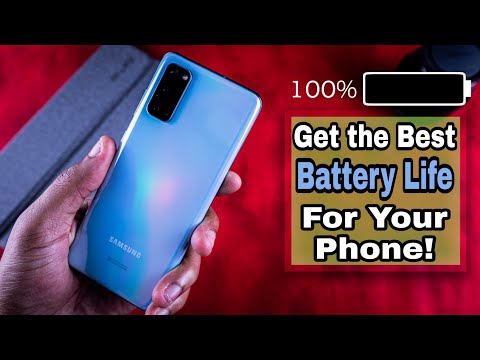 Galaxy S20 Battery Life Optimization Tips!