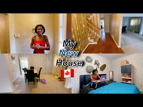My *DUPLEX* APARTMENT in CANADA | I MOVED FROM *BASEMENT TO DUPLEX** | HOUSE/ROOM TOUR