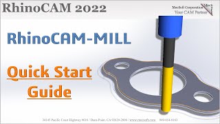 RhinoCAM 2022: Milling Quick Start Guide