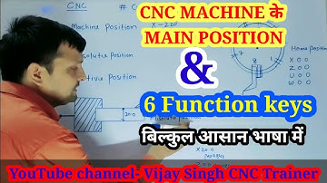 #सीएनसी मशीन के function key #CNC MACHINE  #6MAINFUCTIONKEY #POSITION #PROGRAMME.. BY Vijay Sir.