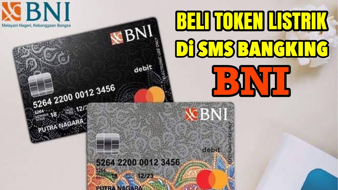 Cara Beli Token Pulsa Listrik Lewat Aplikasi BNI MOBILE BANKING. 