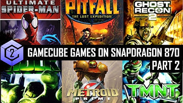 10 Best Gamecube Games On Snapdragon 870 Part 2 | Dolphin Android Emulator